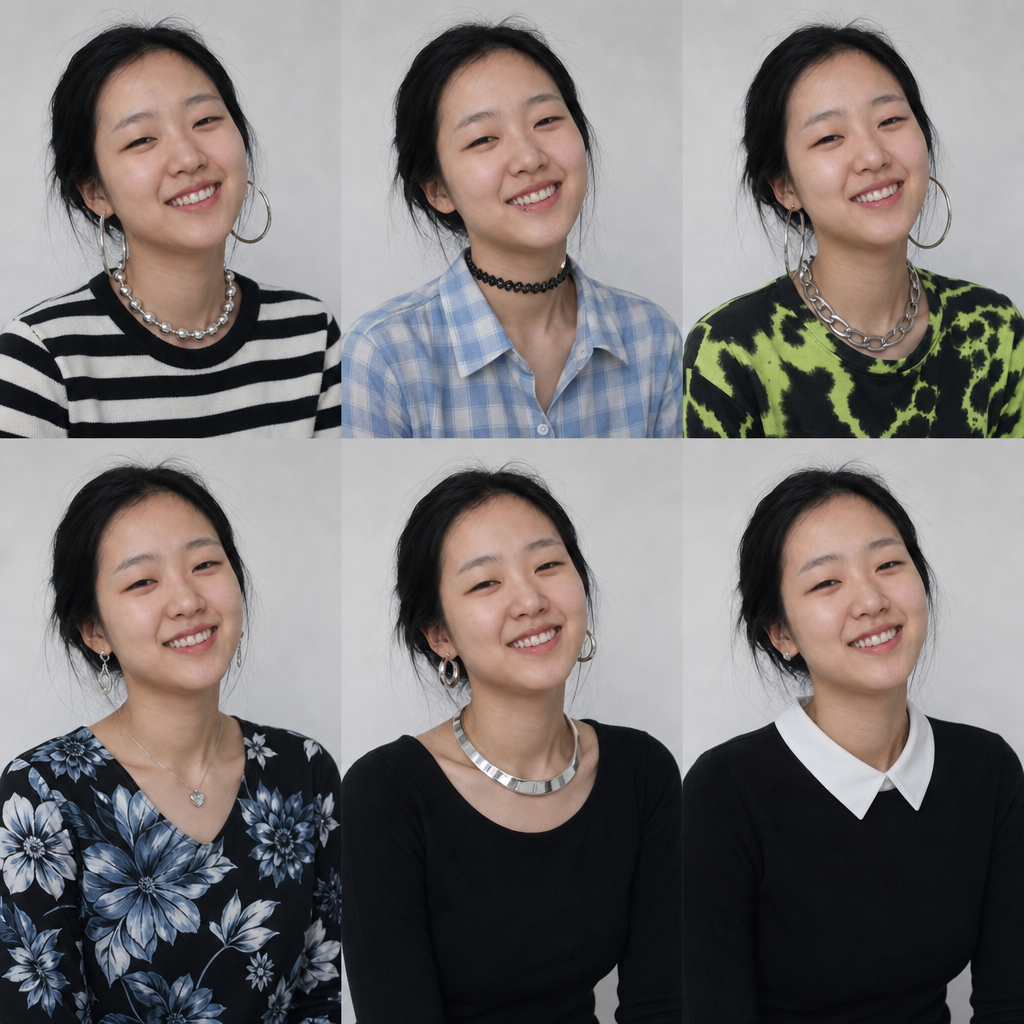 주의 액세서리·패턴 비교 보드
