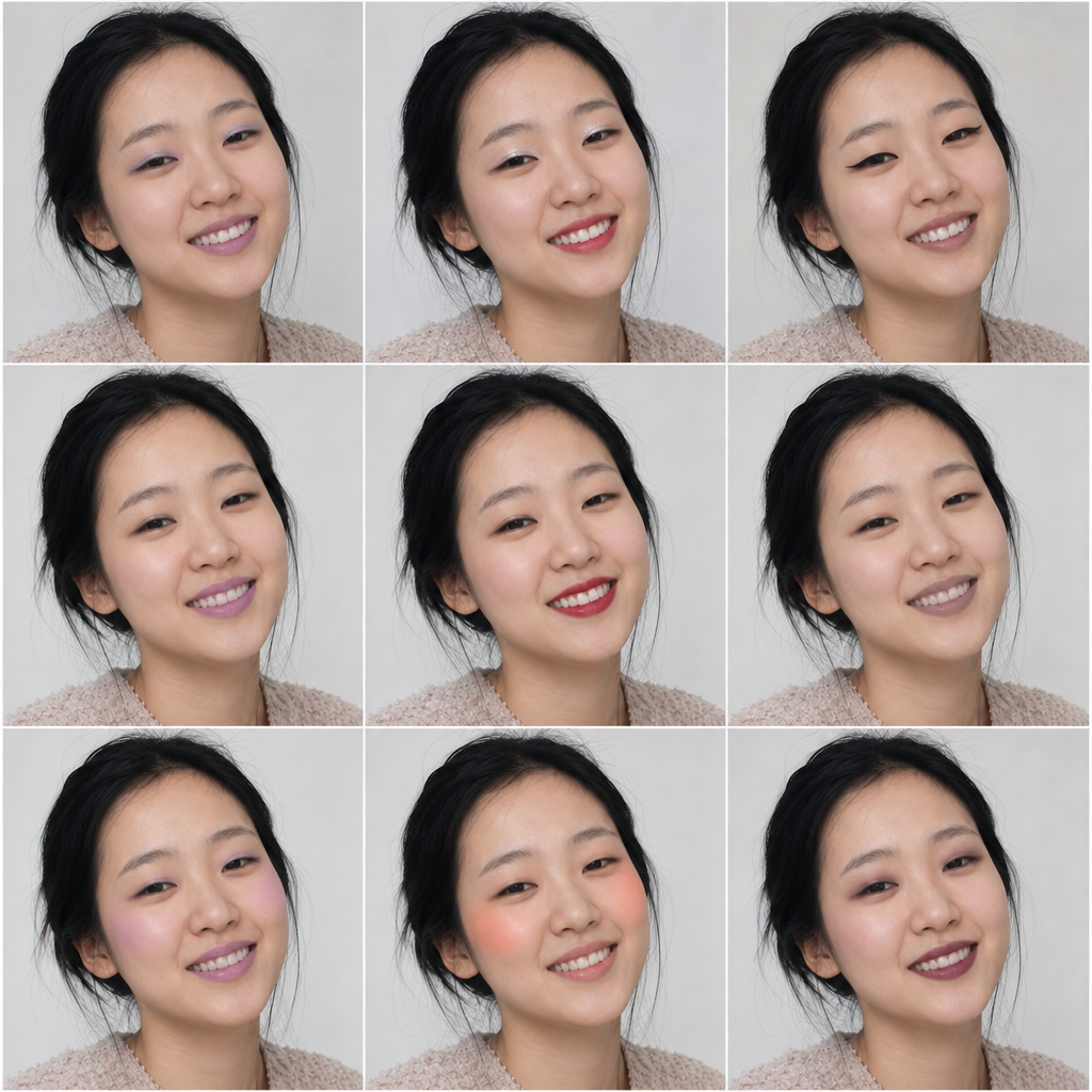 워스트 데일리 메이크업 비교 보드